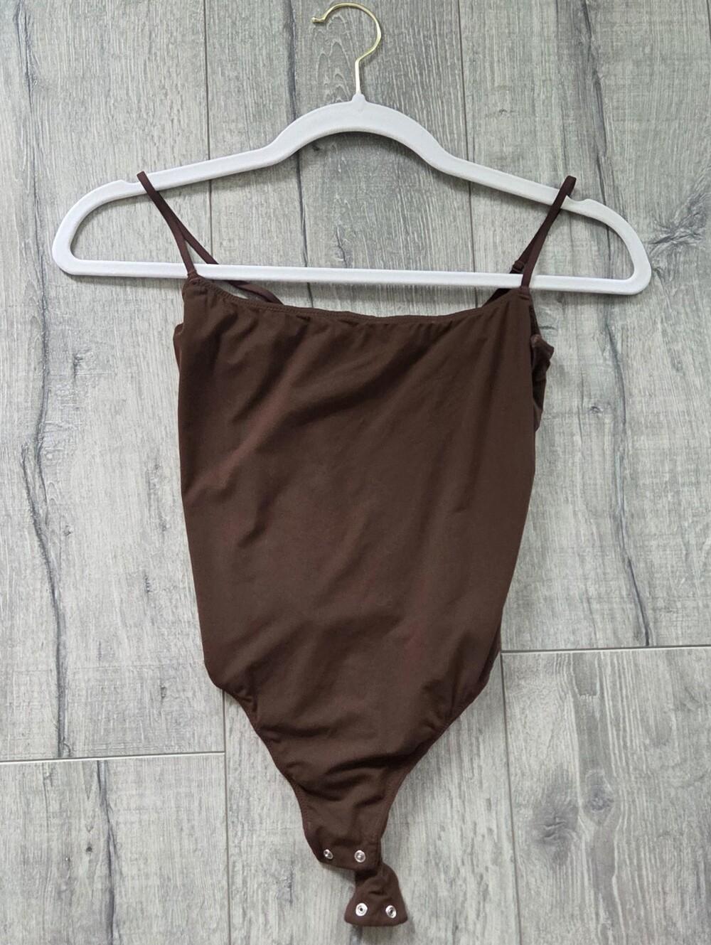 SKIMS Fits Everybody Cami Thong Bodysuit - S